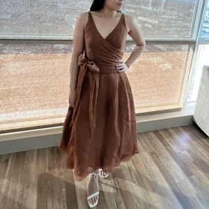 Monique Lhuiller Sleeveless Midi Dress